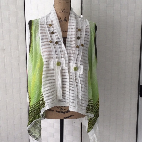 Woman’s Open front top by Anita. A size S polyester washable long sleeve #451 - Picture 1 of 8